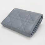 Dior Hibiscus Wallet Caro Trifold Calfskin — view 2