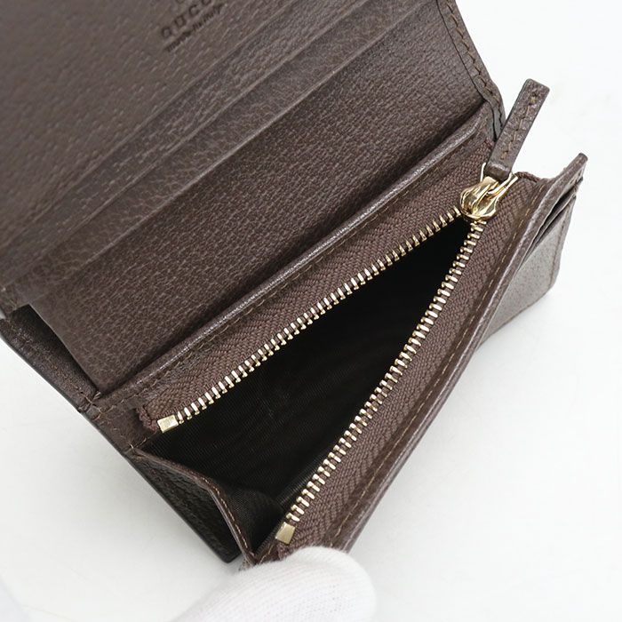 Gucci GG Card Case Wallet Ophidia Bifold — view 5