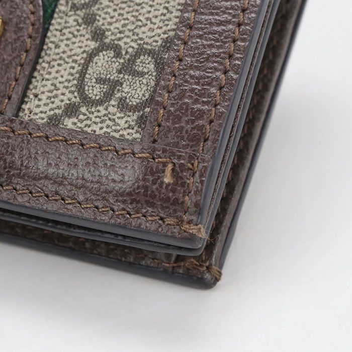 Gucci GG Card Case Wallet Ophidia Bifold — view 7