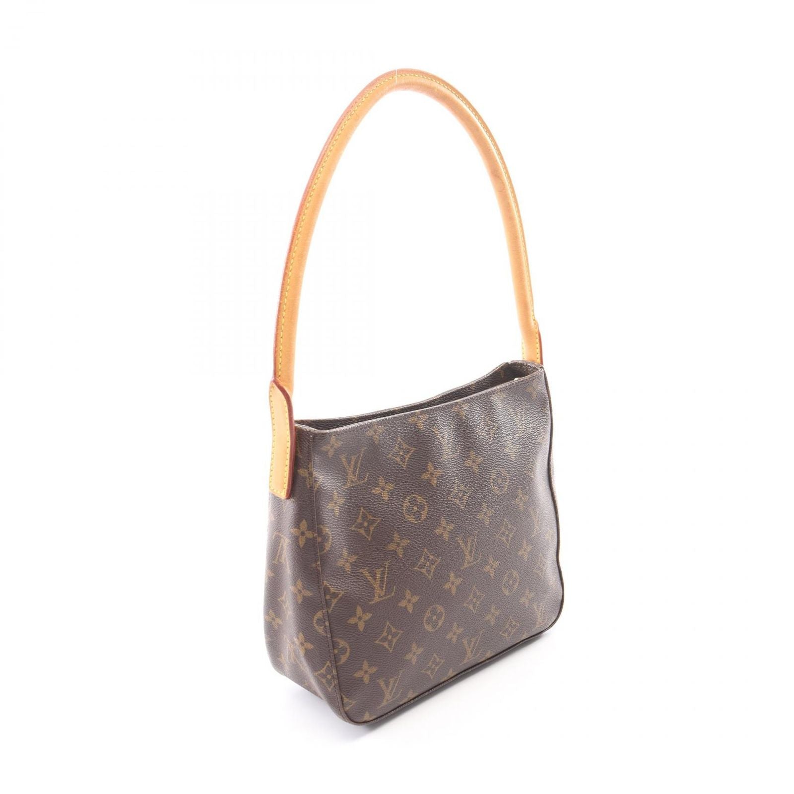Louis Vuitton Shoulder Bag Looping MM Monogram Canvas Leather — view 2