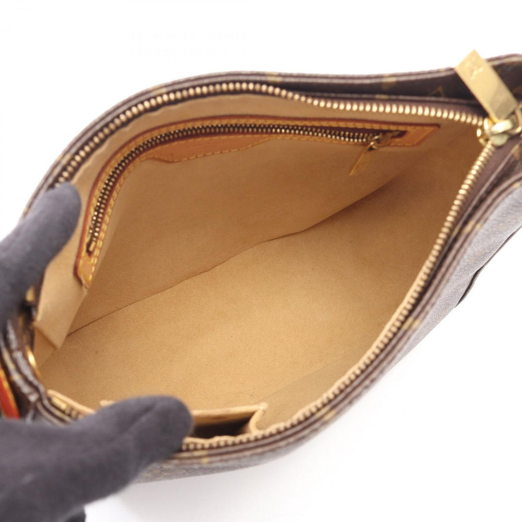 Louis Vuitton Shoulder Bag Looping MM Monogram Canvas Leather — view 3