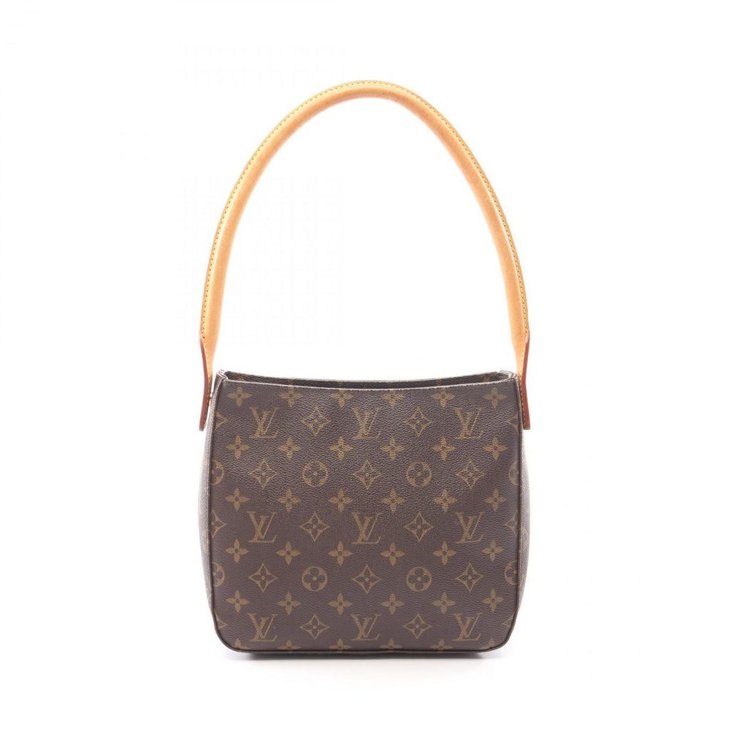 Louis Vuitton Shoulder Bag Looping MM Monogram Canvas Leather