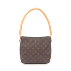 Louis Vuitton Shoulder Bag Looping MM Monogram Canvas Leather