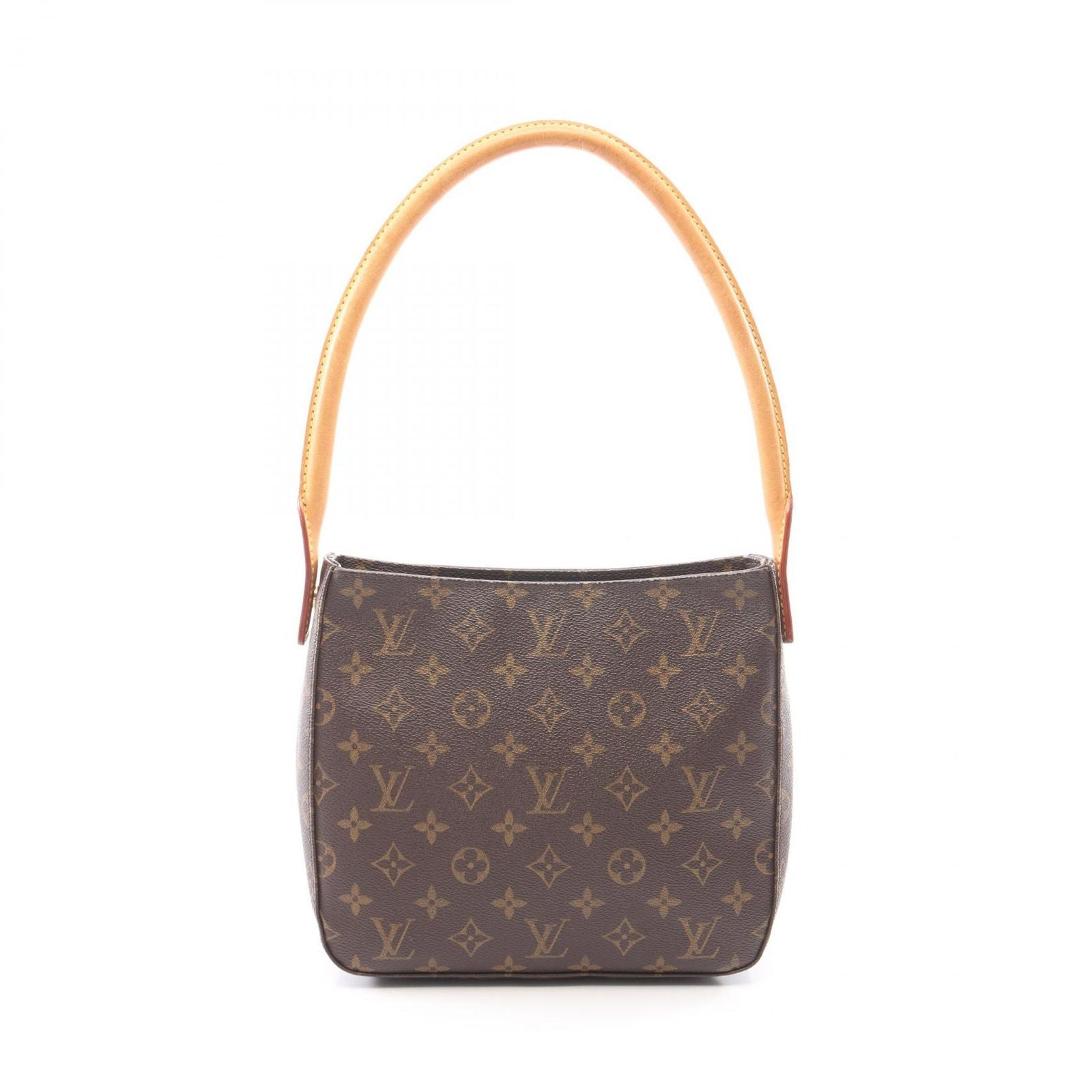 Louis Vuitton Shoulder Bag Looping MM Monogram Canvas Leather
