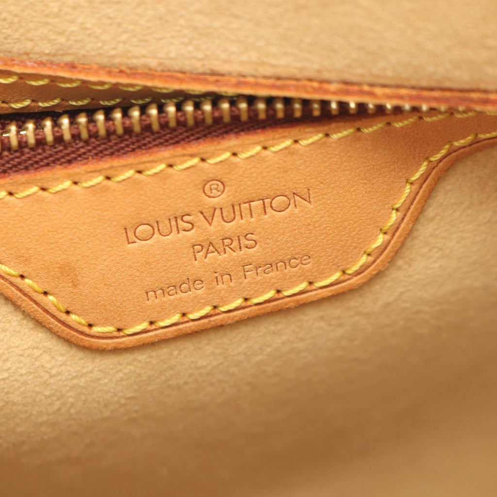 Louis Vuitton Shoulder Bag Looping MM Monogram Canvas Leather — view 4