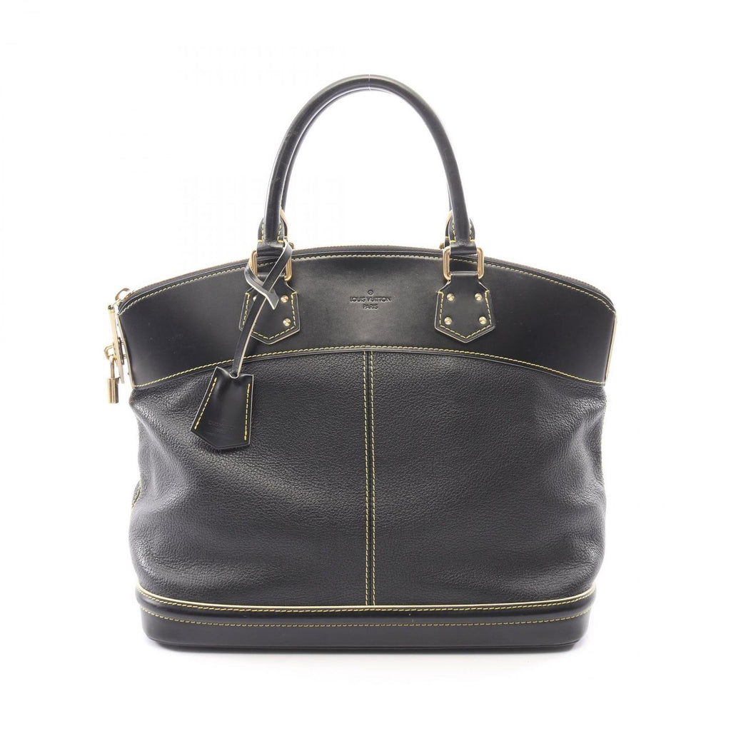 Louis Vuitton MM Suhali Noir Leather MM Handbag