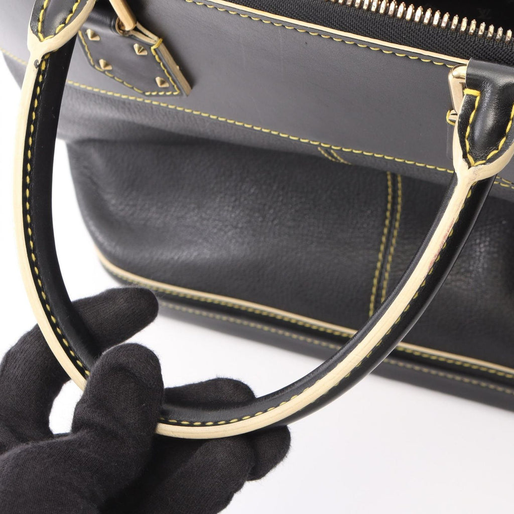 Louis Vuitton MM Suhali Noir Leather MM Handbag — view 6