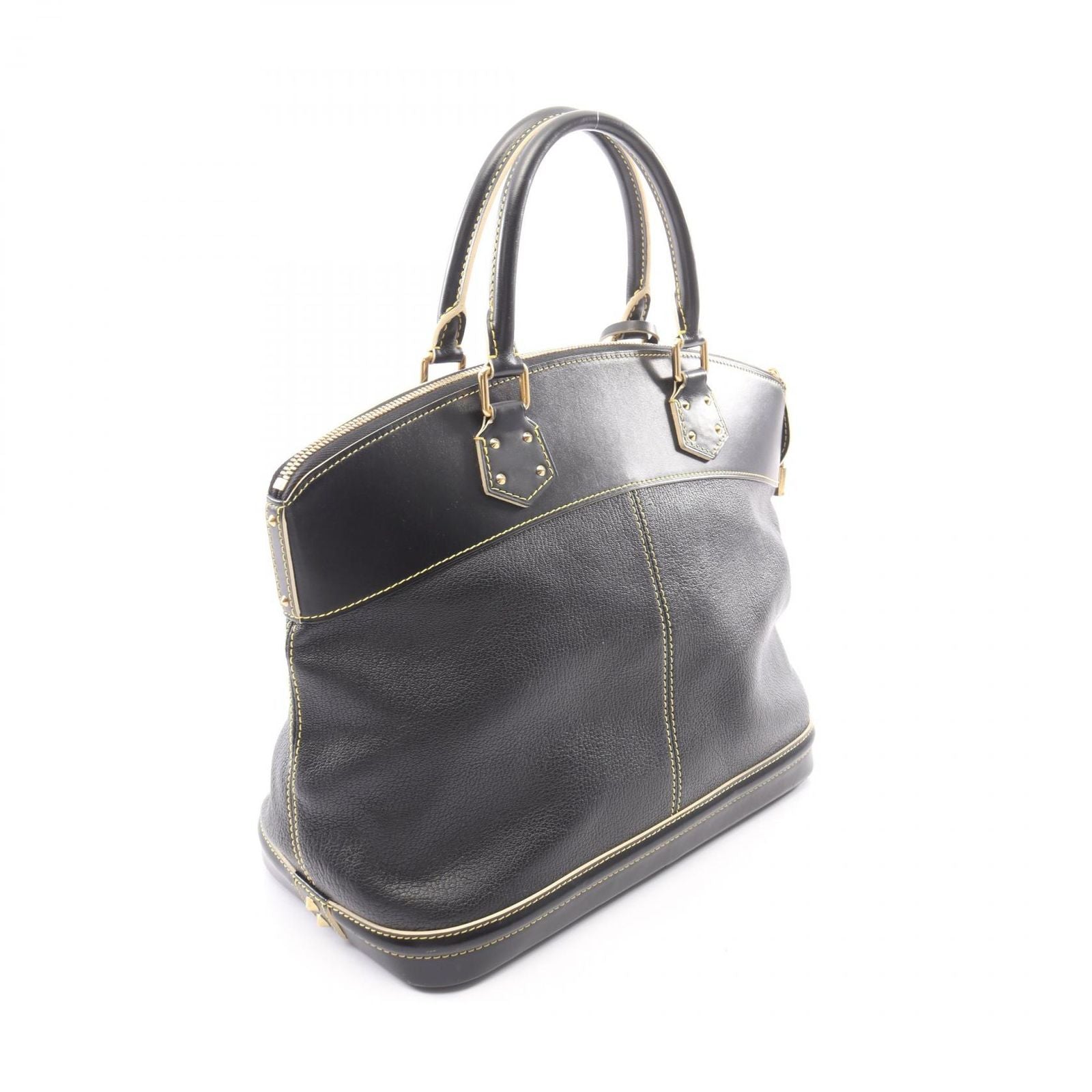 Louis Vuitton MM Suhali Noir Leather MM Handbag — view 2