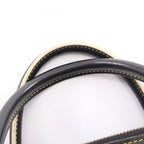 Louis Vuitton MM Suhali Noir Leather MM Handbag — view 7