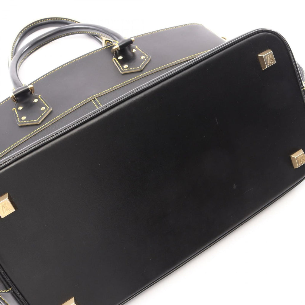 Louis Vuitton MM Suhali Noir Leather MM Handbag — view 8