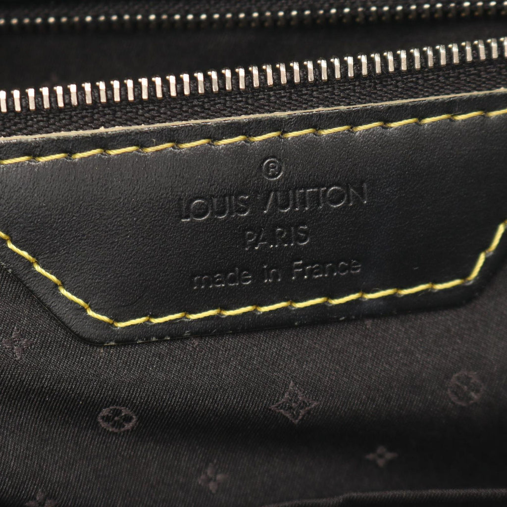 Louis Vuitton MM Suhali Noir Leather MM Handbag — view 4