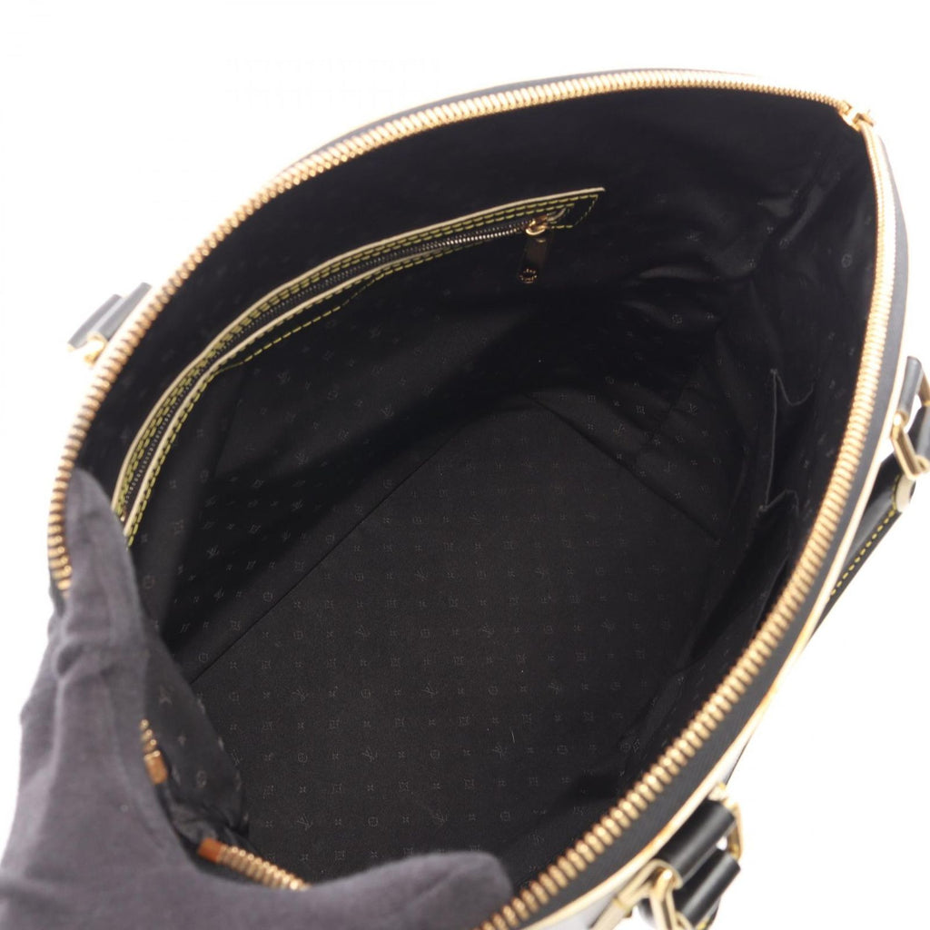 Louis Vuitton MM Suhali Noir Leather MM Handbag — view 3