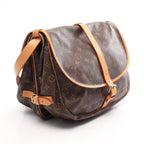 Louis Vuitton Shoulder Bag Saumur 35 Monogram Canvas Leather — view 2