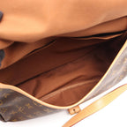 Louis Vuitton Shoulder Bag Saumur 35 Monogram Canvas Leather — view 4