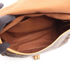 Louis Vuitton Shoulder Bag Saumur 35 Monogram Canvas Leather — view 3