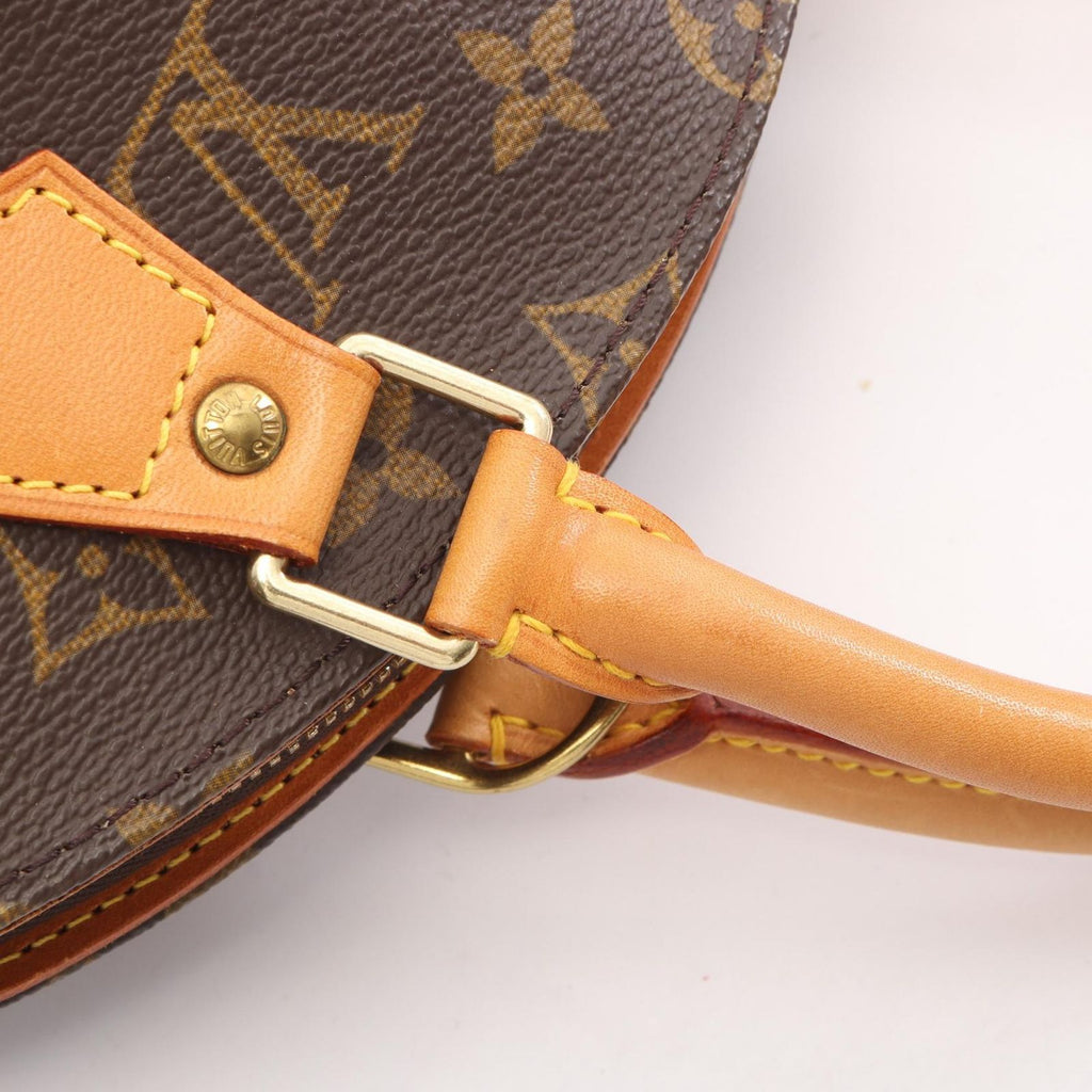 Louis Vuitton Ellipse PM Monogram Canvas Leather Handbag — view 7