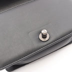 Chanel Shoulder Bag Boy Small Black Caviar Leather Chain Shawl — view 7