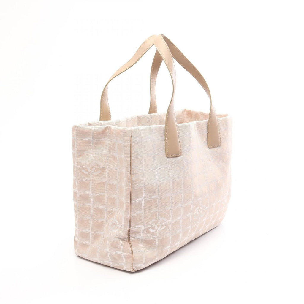 Chanel Tote Bag New Travel Line MM Beige Leather MM — view 2