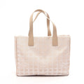 Chanel Tote Bag New Travel Line MM Beige Leather MM