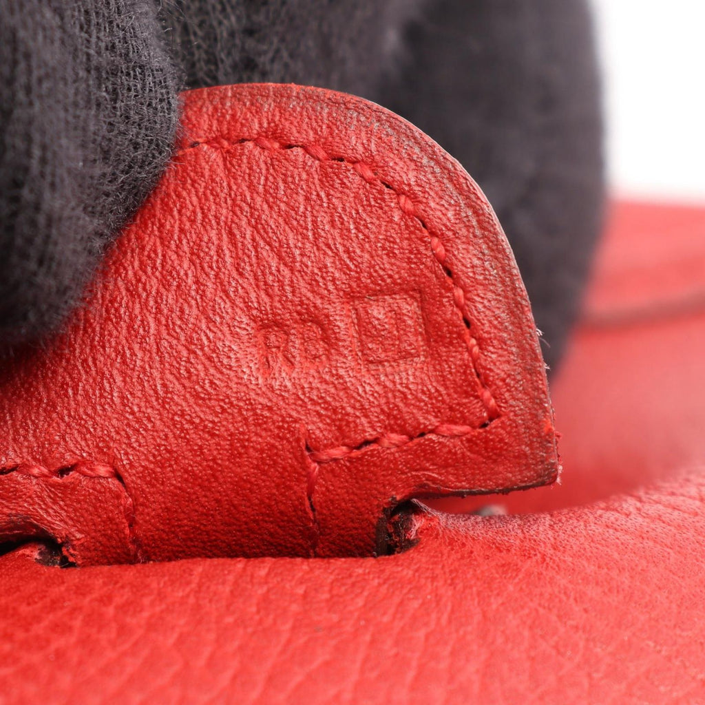Hermes Shoulder Bag Evelyne 2 PM Rouge Garance — view 5