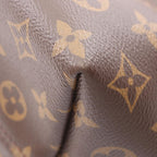 Louis Vuitton Backpack Montsouris NM PM Monogram Noir Canvas Leather — view 5