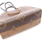Louis Vuitton Tote Bag On The Go MM Monogram Giant Reverse 2-Way Canvas Leather — view 7