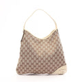 Gucci Shoulder Bag Interlocking GG Canvas Beige Brown Ivory New Brit