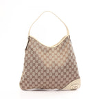 Gucci Shoulder Bag Interlocking GG Canvas Beige Brown Ivory New Brit