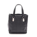 Chanel Tote Bag Choco Bar Black Lambskin