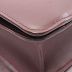 Celine Shoulder Bag Classic Box Small Bordeaux Leather — view 8