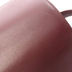 Celine Shoulder Bag Classic Box Small Bordeaux Leather — view 6