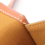 Celine Shoulder Bag Folco Triomphe Black Brown Canvas Leather — view 6