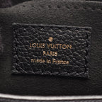 Louis Vuitton Handbag Petite Sac Plat Monogram Empreinte Noir 2-Way Leather — view 4