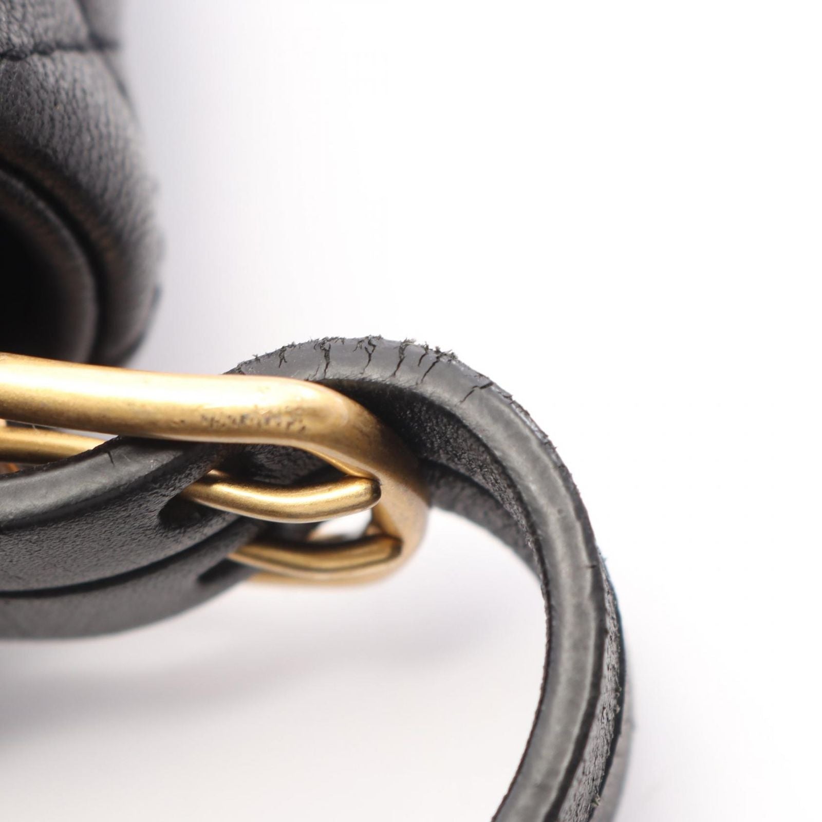Chanel Shoulder Bag Quilted Black Lambskin Small Flap Chain — view 8