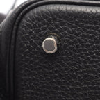 Hermes Picotin Lock MM Black Leather Handbag — view 8