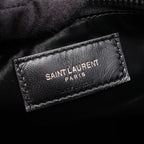 Saint Laurent Paris Tote Bag Black Nylon Wide Puffer — view 4