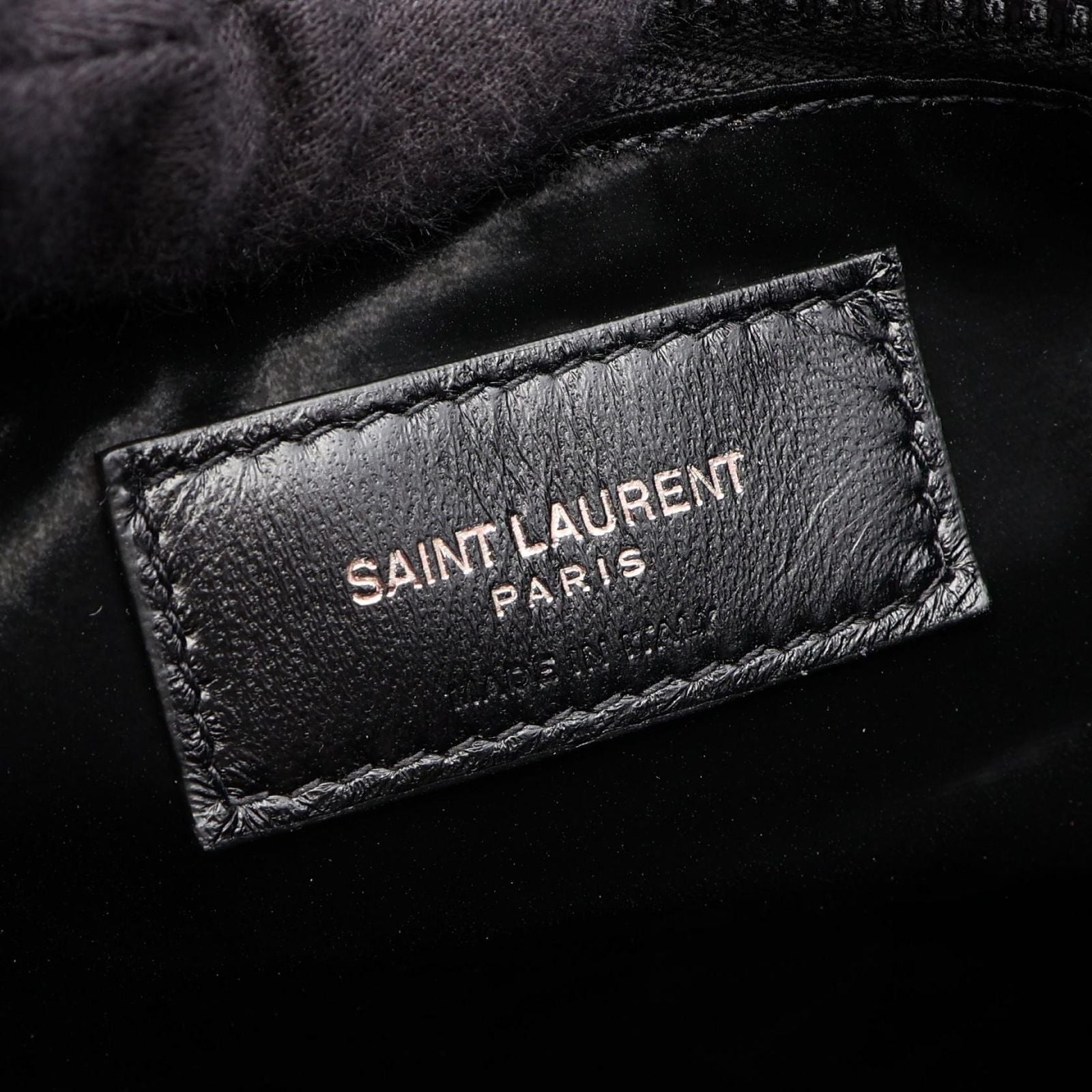 Saint Laurent Paris Tote Bag Black Nylon Wide Puffer — view 4