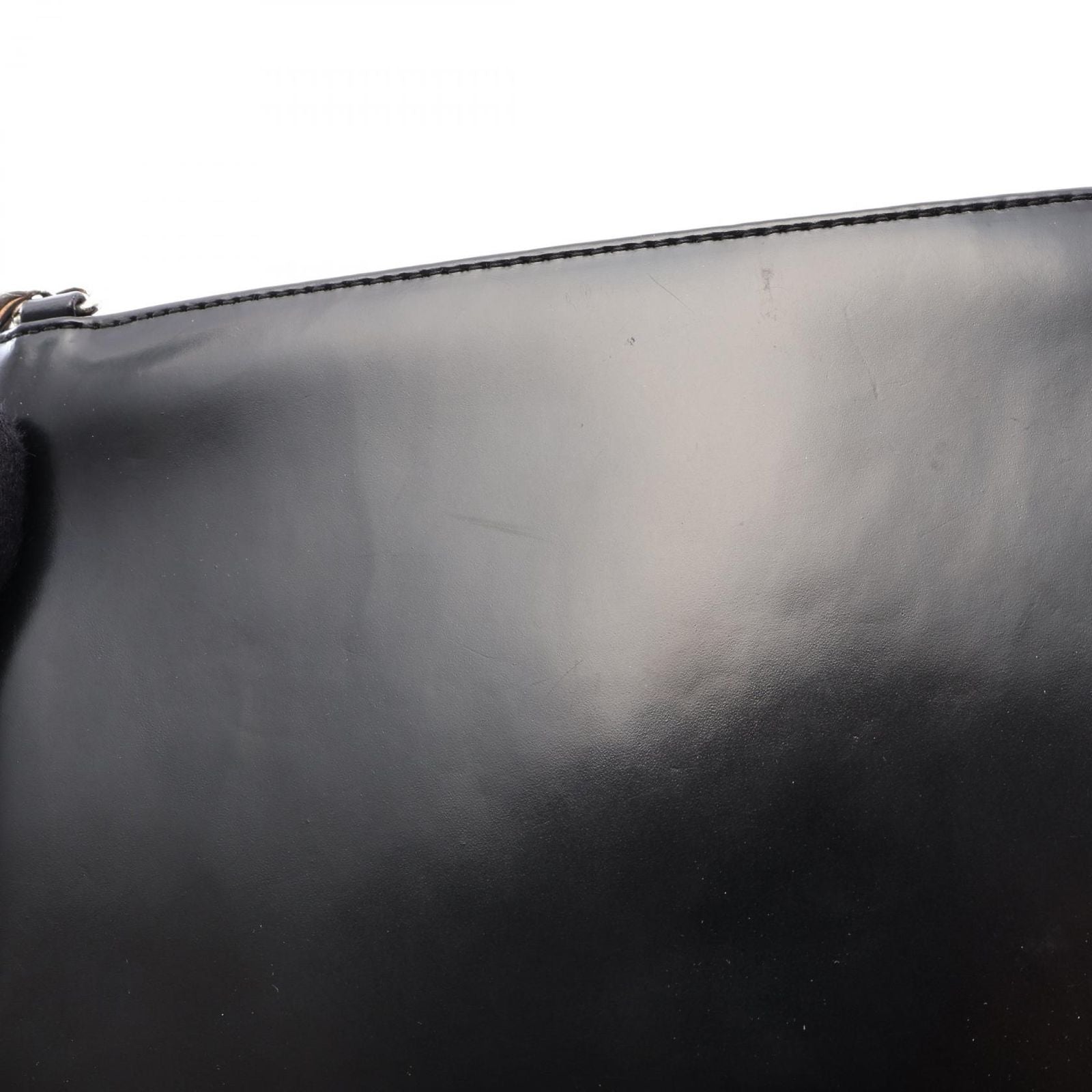 Dior Shoulder Bag Fringe Black Chain — view 6