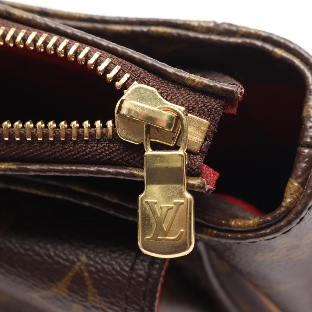 Louis Vuitton Shoulder Bag Viva City GM Canvas Leather — view 8