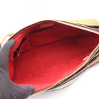Louis Vuitton Shoulder Bag Viva City GM Canvas Leather — view 3