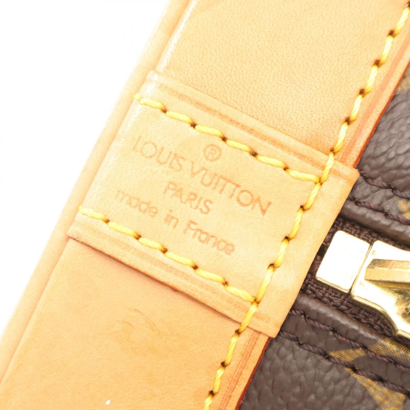 Louis Vuitton Alma PM Canvas Leather Handbag — view 4