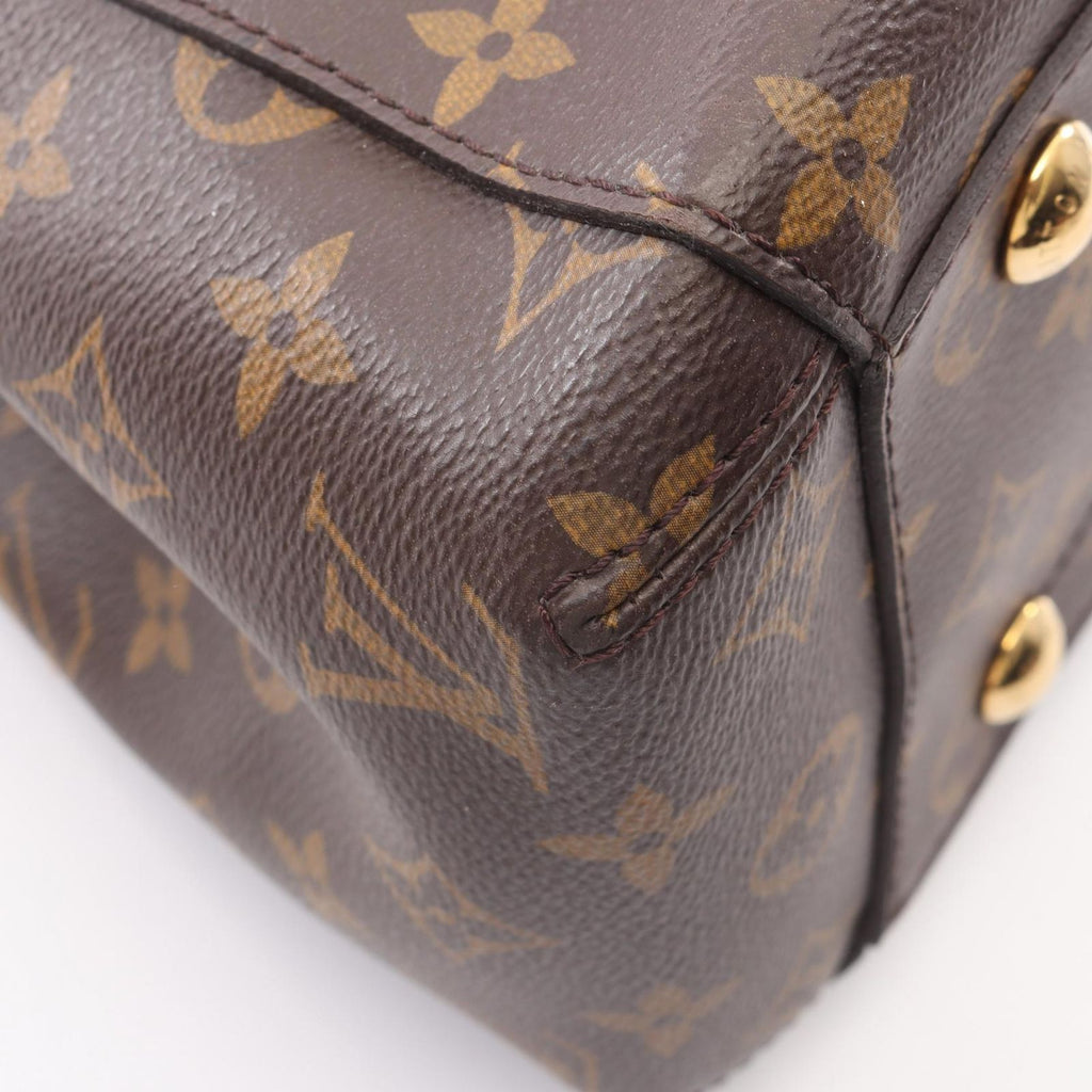 Louis Vuitton Montaigne MM 2-Way Canvas Leather Handbag — view 8