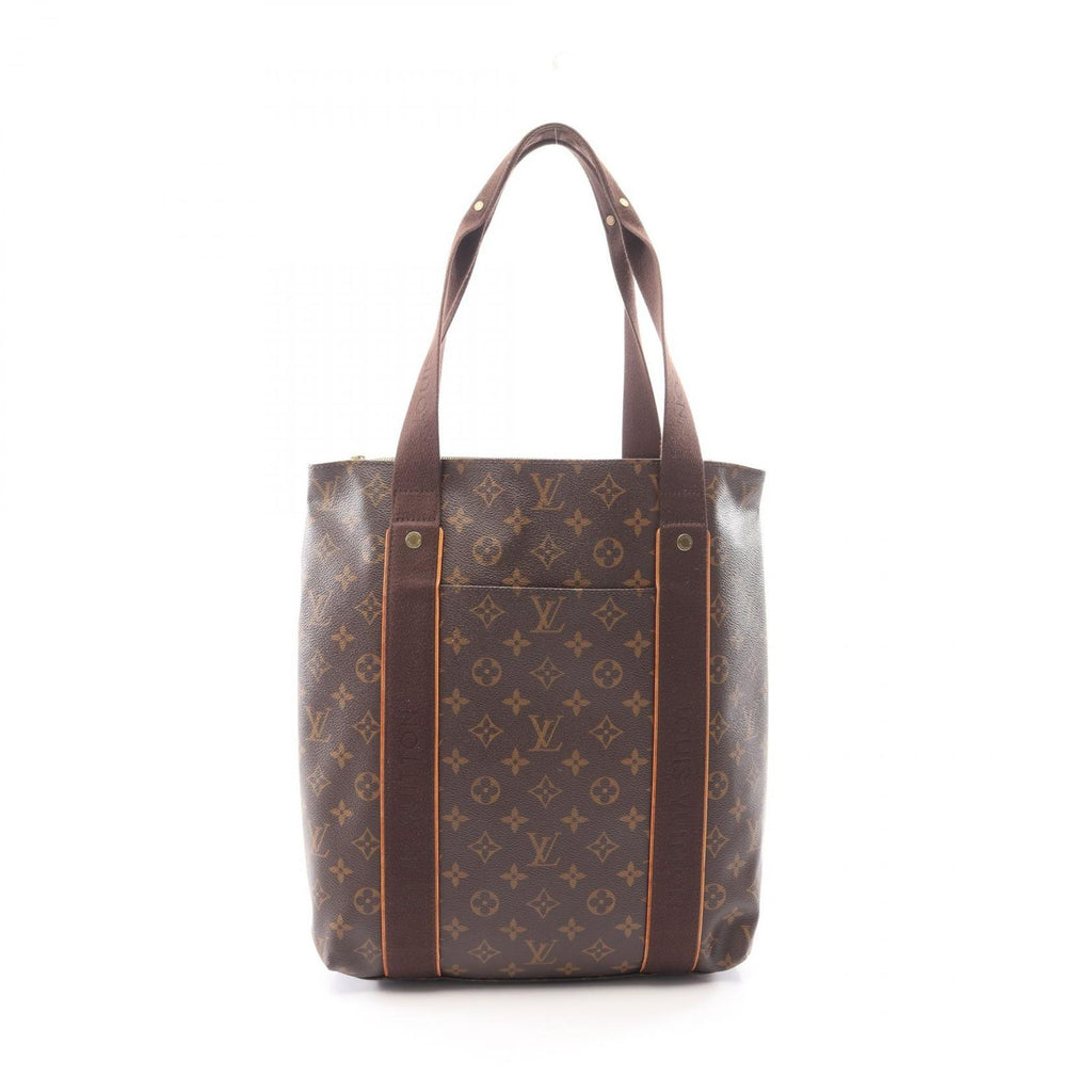 Louis Vuitton Tote Bag Cabas Beaubourg Monogram Canvas Leather