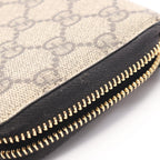 Gucci Round Length Wallet Petit Marmont GG Beige Brown Black Leather — view 7