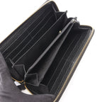 Gucci Round Length Wallet Petit Marmont GG Beige Brown Black Leather — view 3