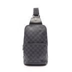 Louis Vuitton Waist Bag Avenue Damier Graphite Canvas Leather