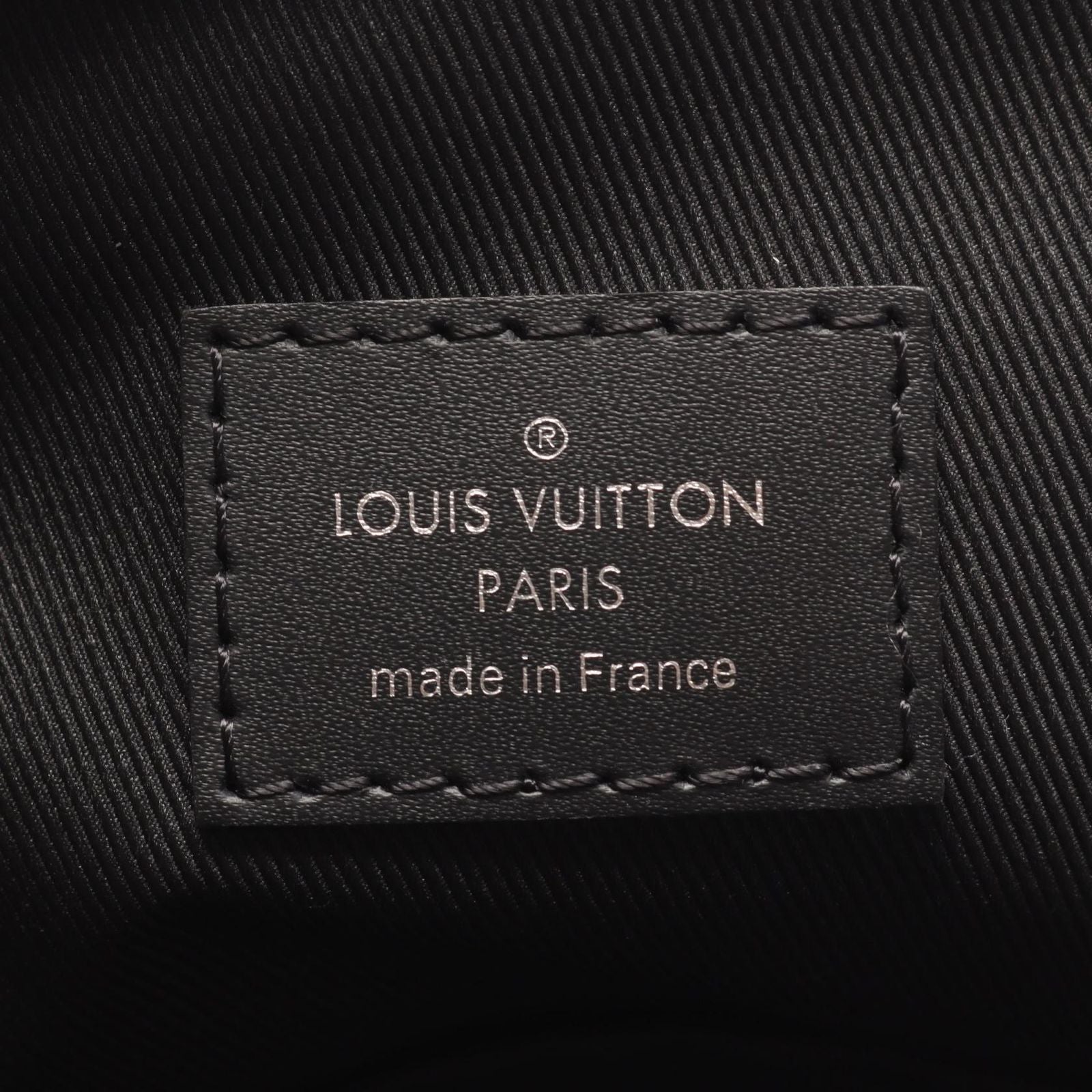 Louis Vuitton Waist Bag Avenue Damier Graphite Canvas Leather — view 4