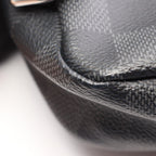 Louis Vuitton Waist Bag Avenue Damier Graphite Canvas Leather — view 7