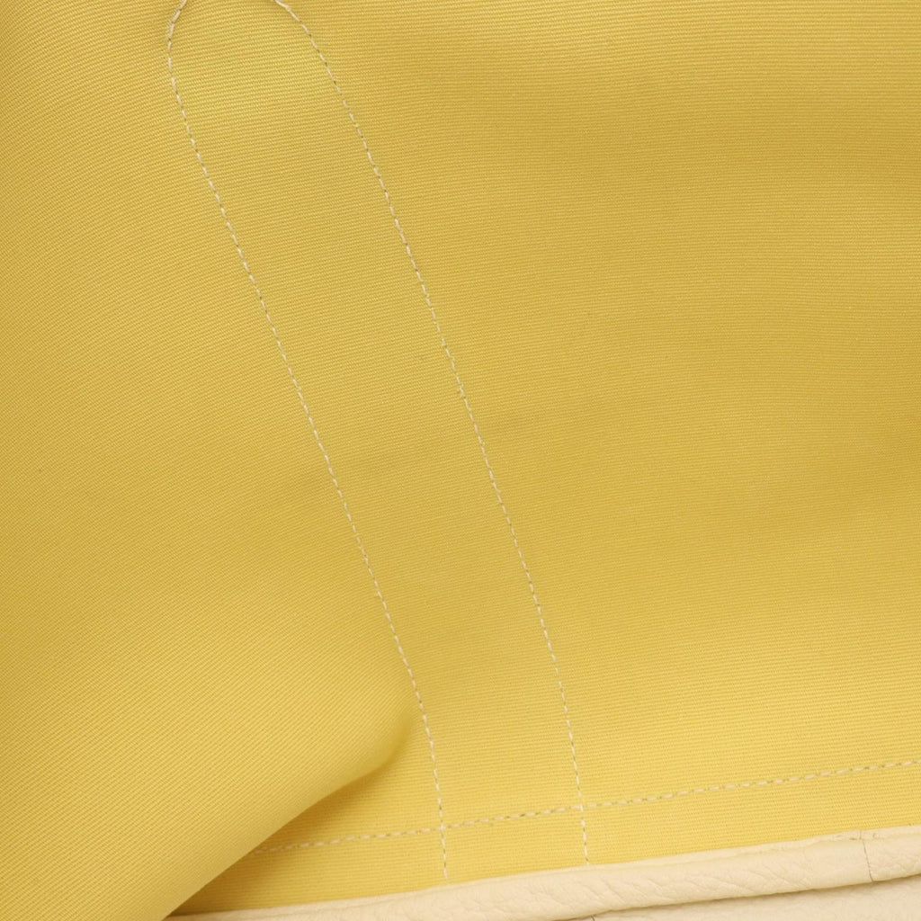 Hermes Tote Bag Garden Party PM Souffle White — view 6