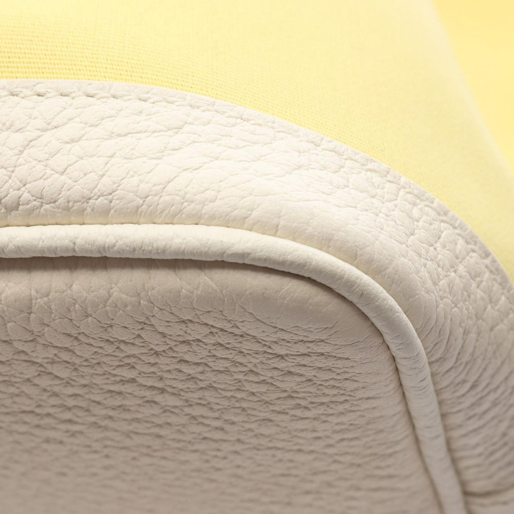 Hermes Tote Bag Garden Party PM Souffle White — view 8